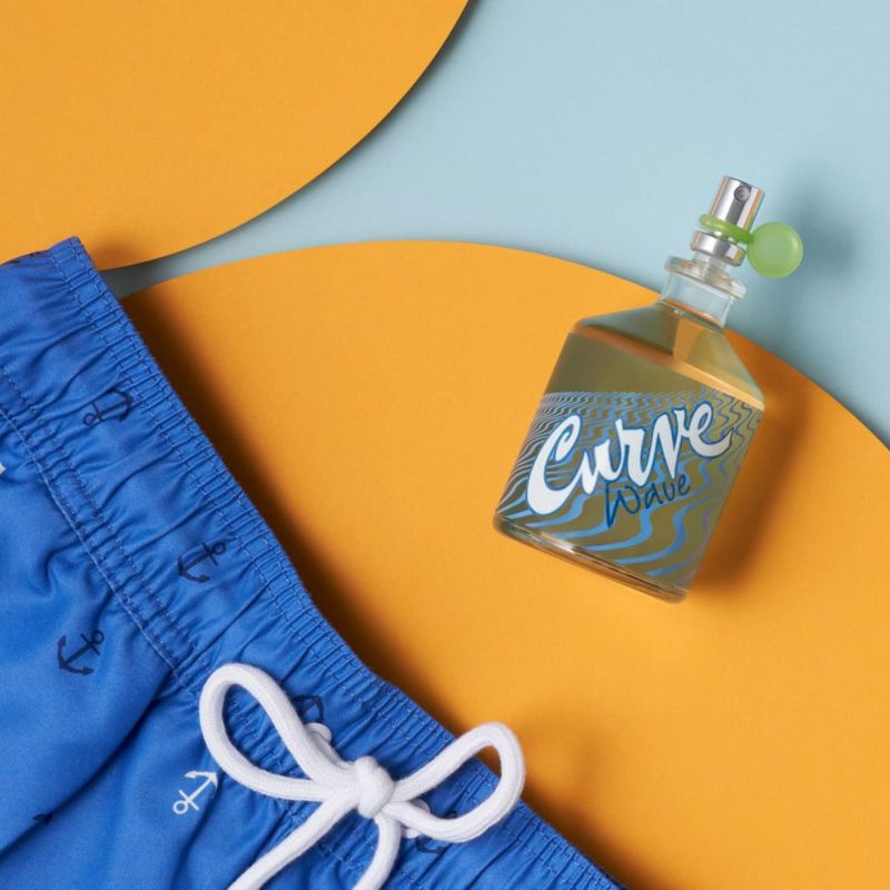 Colonia en aerosol Perfume Curve Wave 125 ml para hombre