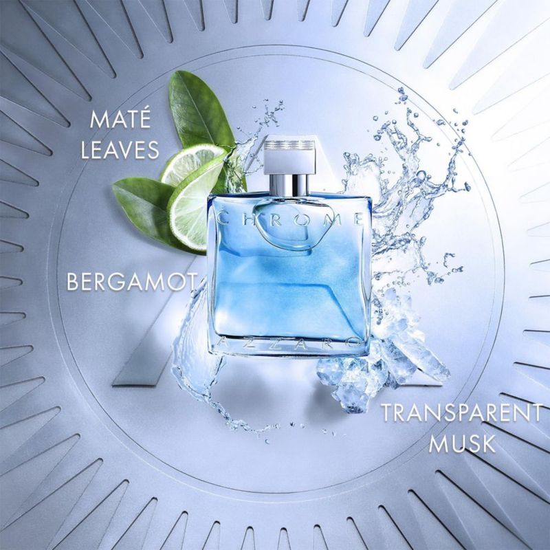 Perfume Azzaro Chrome Eau de Toilette para hombre 100 ml