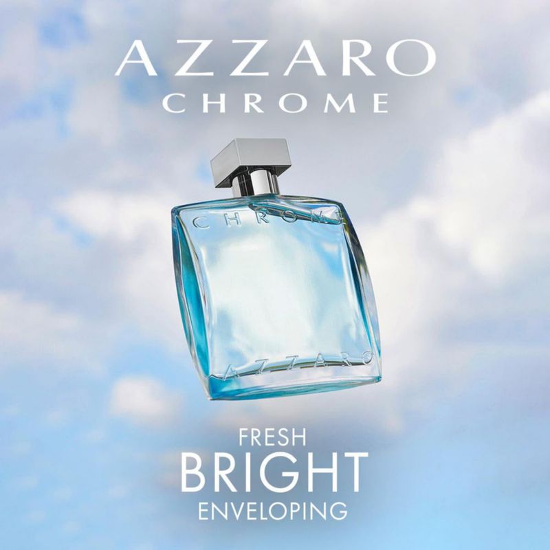 Perfume Azzaro Chrome Eau de Toilette para hombre 100 ml