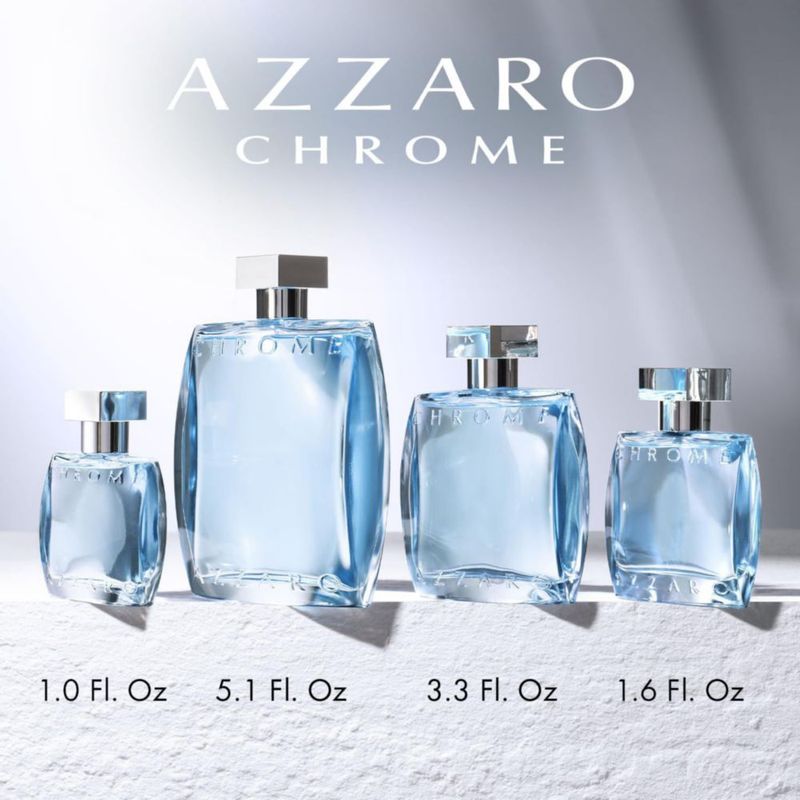 Perfume Azzaro Chrome Eau de Toilette para hombre 100 ml