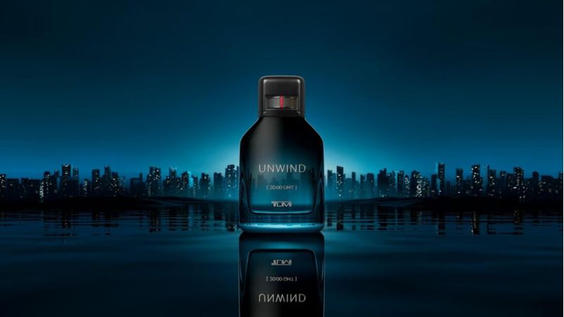 Set de regalo de perfume TUMI UNWIND [20:00 GMT] para hombre de 100 ml y 30 ml
