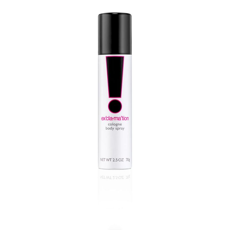 Colonia en aerosol Perfume Coty Exclamation 75 ml diseño floral vegano