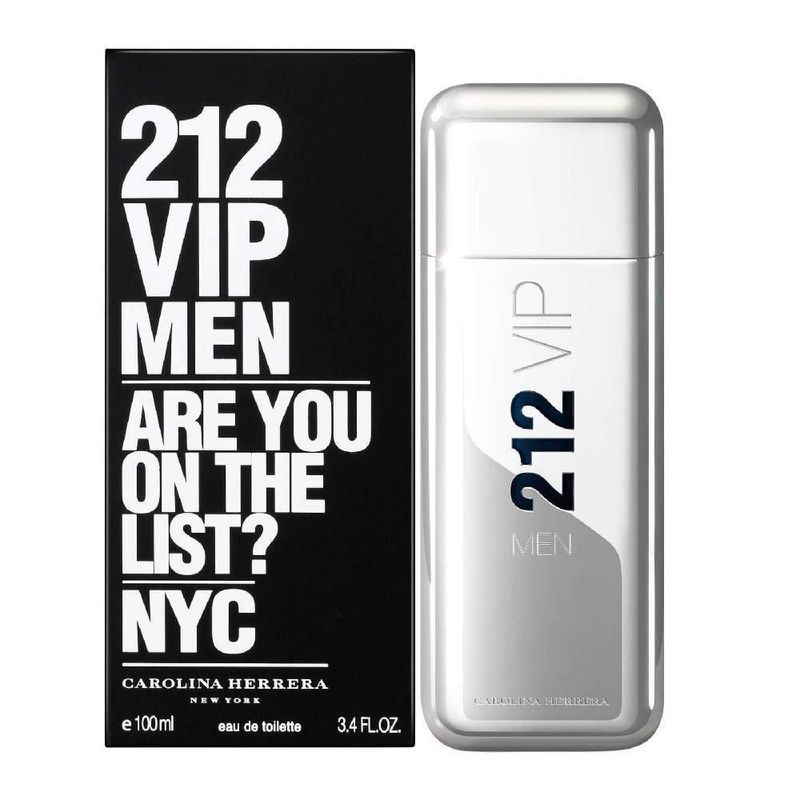 Perfume Carolina Herrera 212 VIP EDT en aerosol para hombre 100 ml