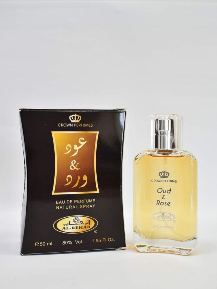Perfume Al-Rehab Oud & Rose EDP 50 ml