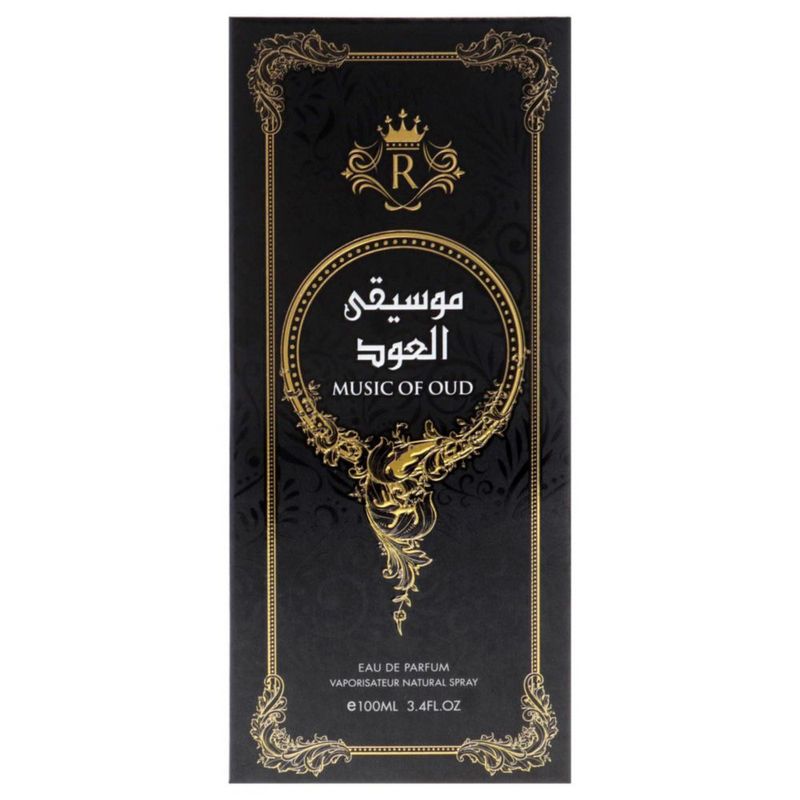 Perfume Risala Music Of Oud Eau de Parfum para hombre 100 ml