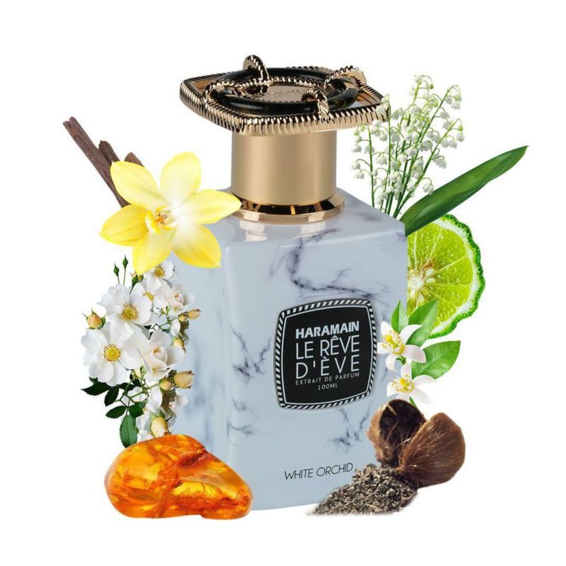 Perfume Al Haramain Le Reve Deve White Orchid EDP 100 ml para mujer