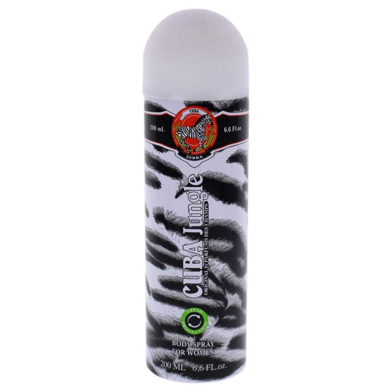 Perfume Cuba Jungle Zebra para mujer 200 ml