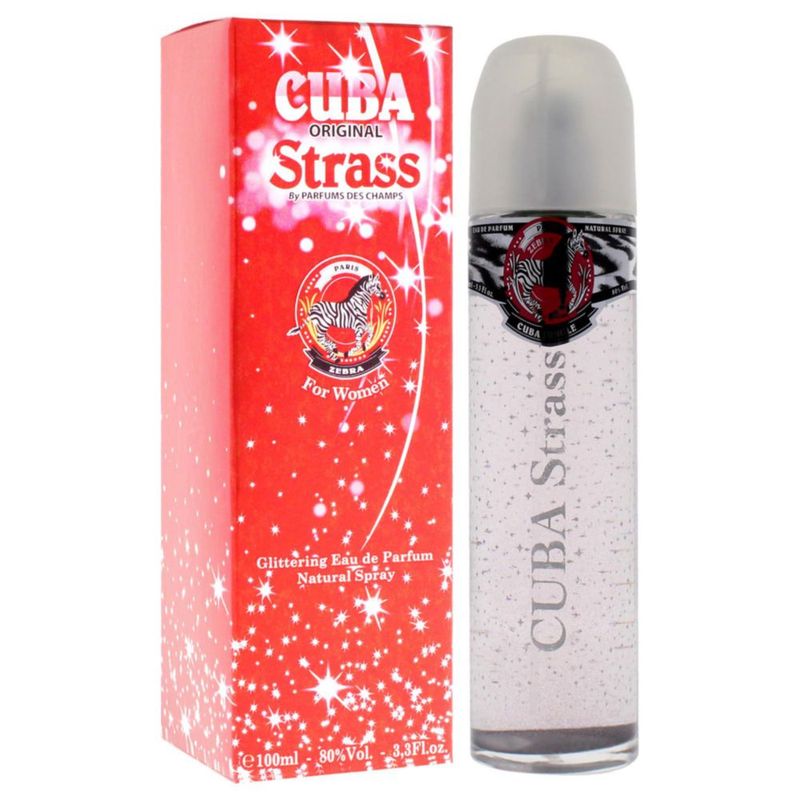 Perfume Cuba Cuba Strass Zebra Eau de Parfum para mujer 100 ml