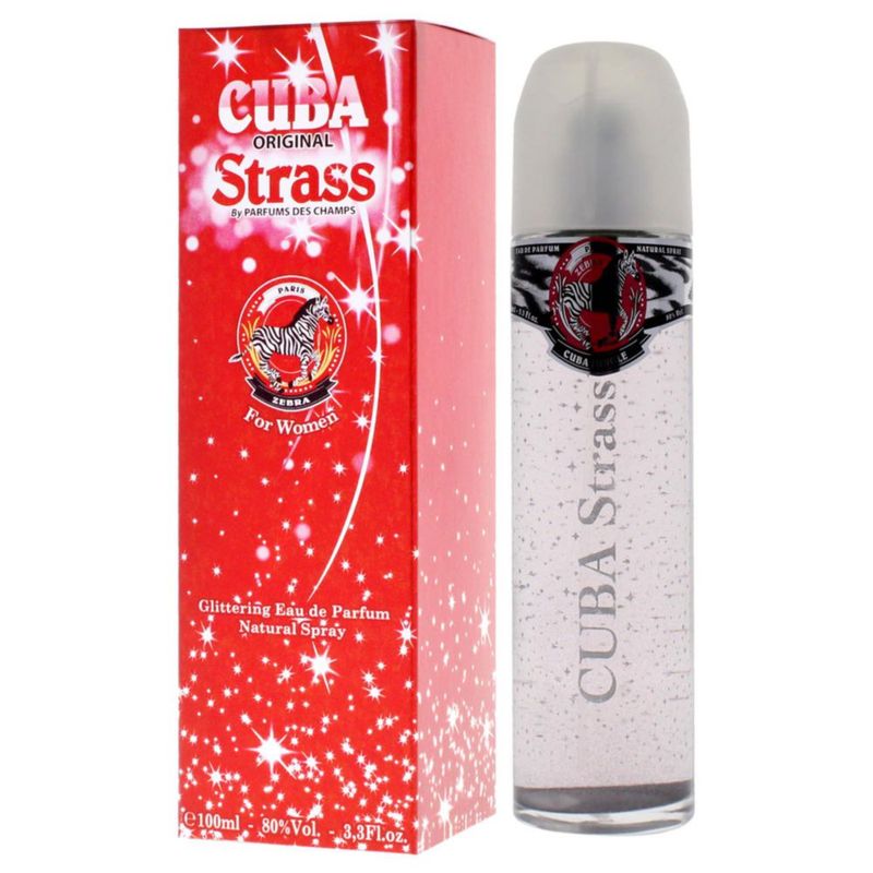 Perfume Cuba Cuba Strass Zebra Eau de Parfum para mujer 100 ml
