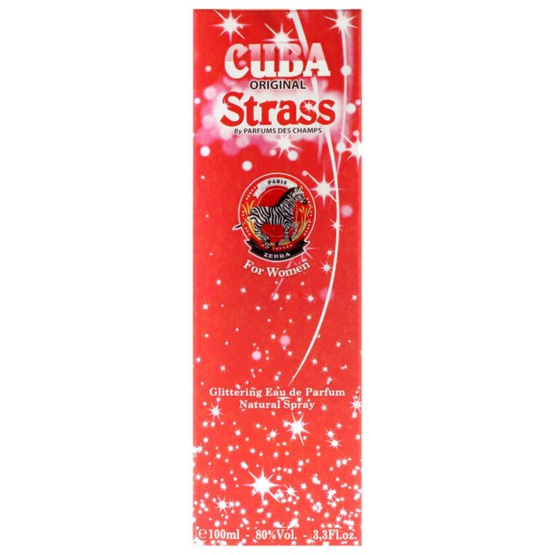Perfume Cuba Cuba Strass Zebra Eau de Parfum para mujer 100 ml