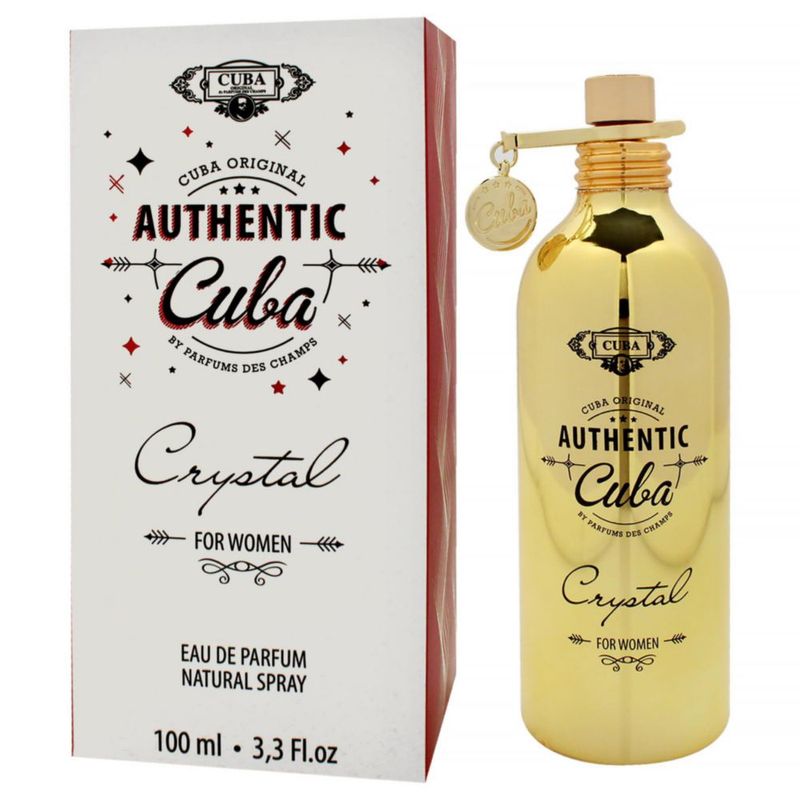 Perfume Cuba Authentic Crystal Eau de Parfum 100 ml para mujer