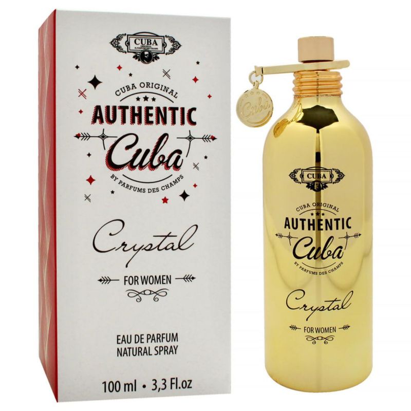 Perfume Cuba Authentic Crystal Eau de Parfum 100 ml para mujer