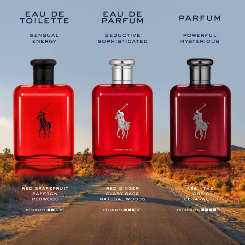 Perfume Ralph Lauren Polo Red Eau de Toilette 75 ml para hombre