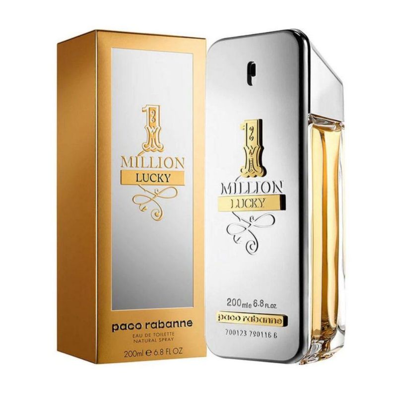 PERFUME PACO RABANNE 1 MILLION LUCKY PARA HOMBRE 200ML EDT