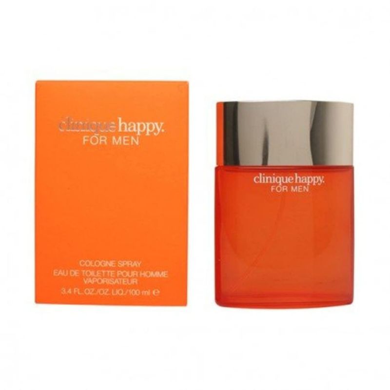 Colonia en aerosol Clinique Happy para hombres 100 ml para hombres