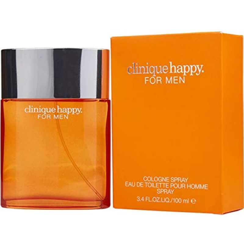 Colonia en aerosol Clinique Happy para hombres 100 ml para hombres