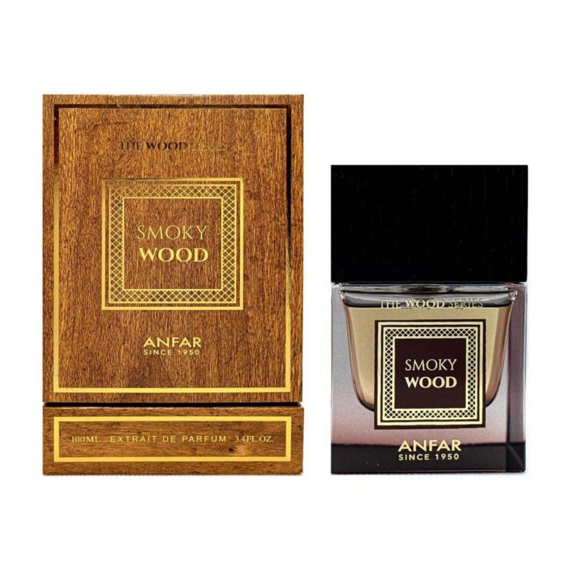 Perfume Anfar London Smoky Wood para hombre 100 ml Extrait De Parfum