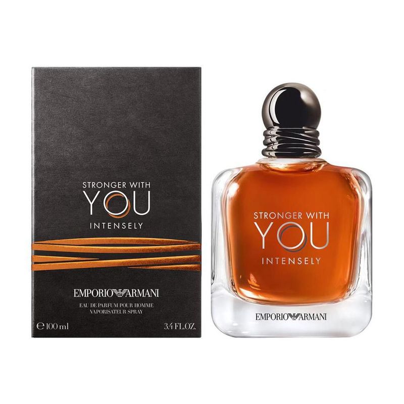 Loción stronger with you intensely de emporio armani 100 ml edp