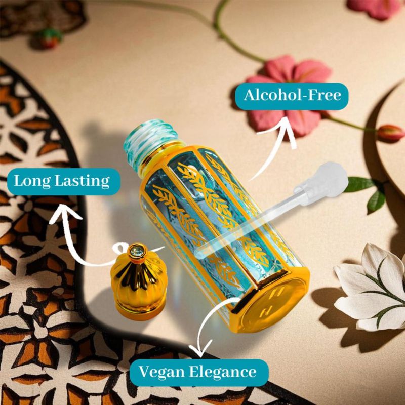 Aceite de perfume EKIVAO Arabian para mujer 35 ml de larga duración
