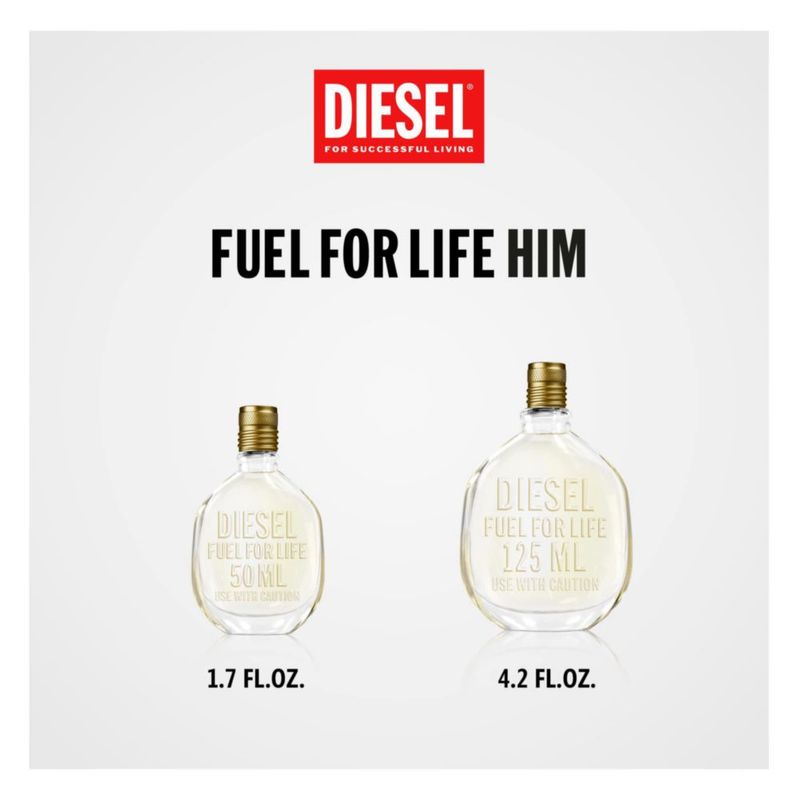 Perfume Diesel Fuel for Life Eau de Toilette 125 ml para hombre