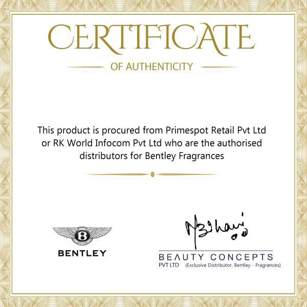Perfume Bentley ABSOLUTE Eau de Parfum para hombre 100 ml