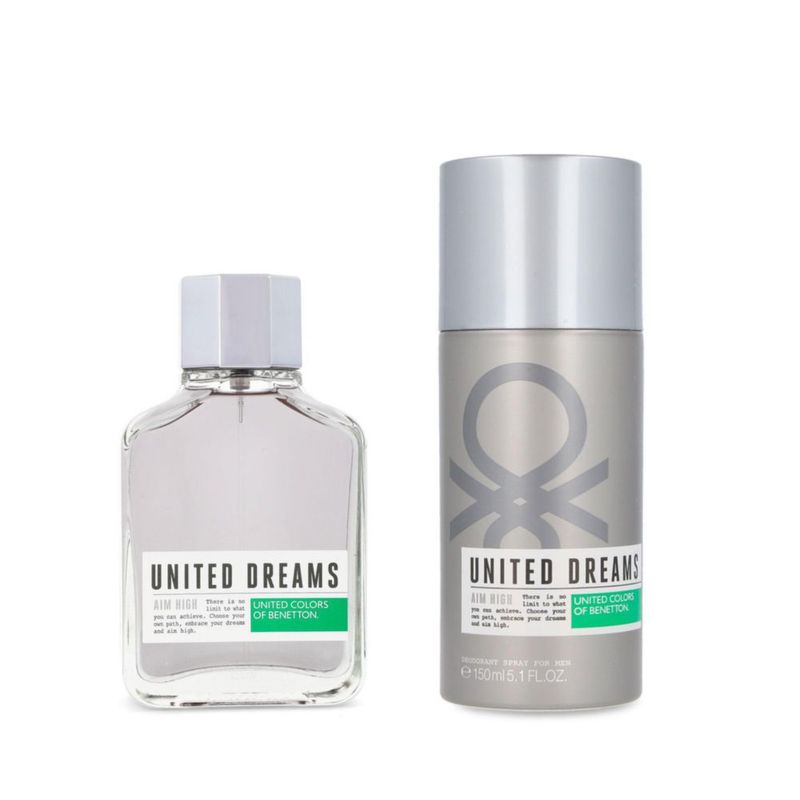 Set Benetton Aim High 2Pzs