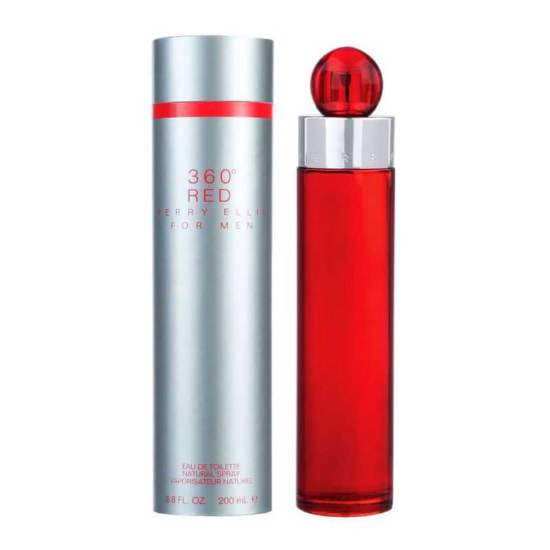 Perfume 360 Red 200ml agua de tocador Hombre