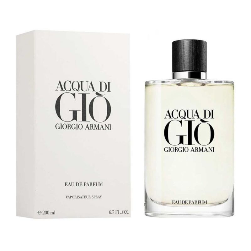 Perfume Acqua di Gio 200ml agua de perfume Hombre
