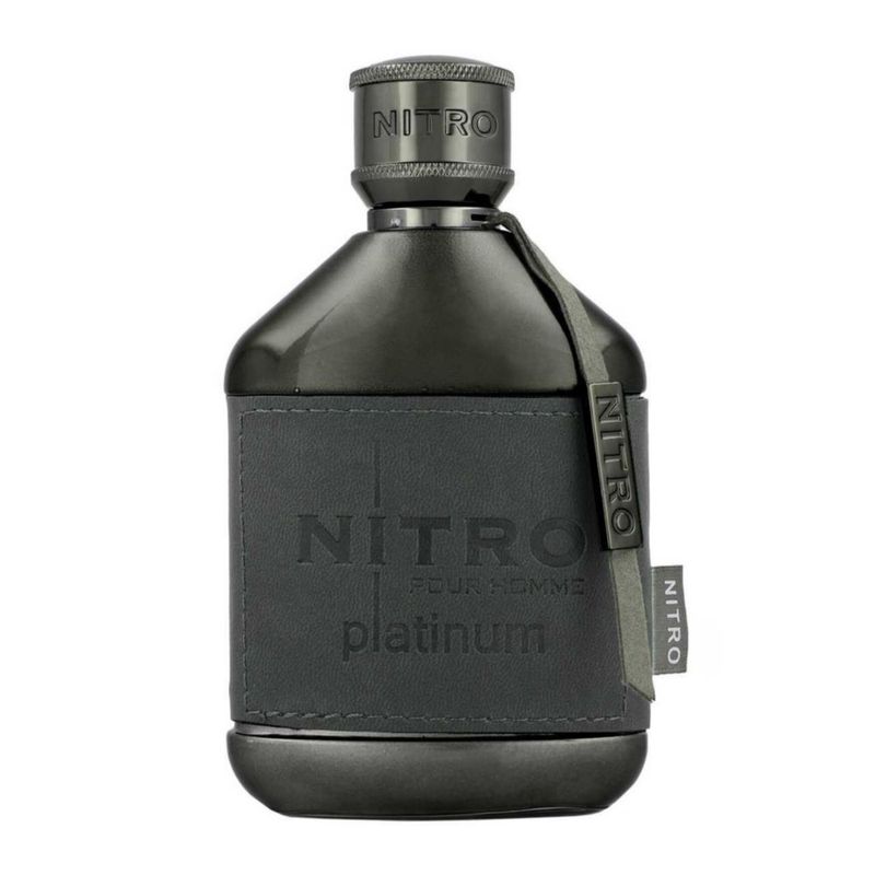 Perfume arabe Dumont Nitro Pour Homme Platinum 100ml agua de perfume Hombre