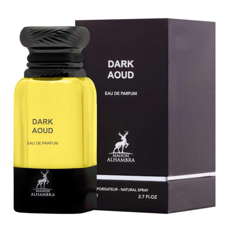 Perfume arabe Maison Alhambra Dark Aoud Agua de perfume 80ml Hombre
