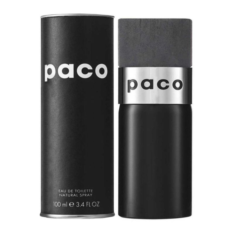 Perfume Paco Lata Negra 100ml Agua de tocador Hombre
