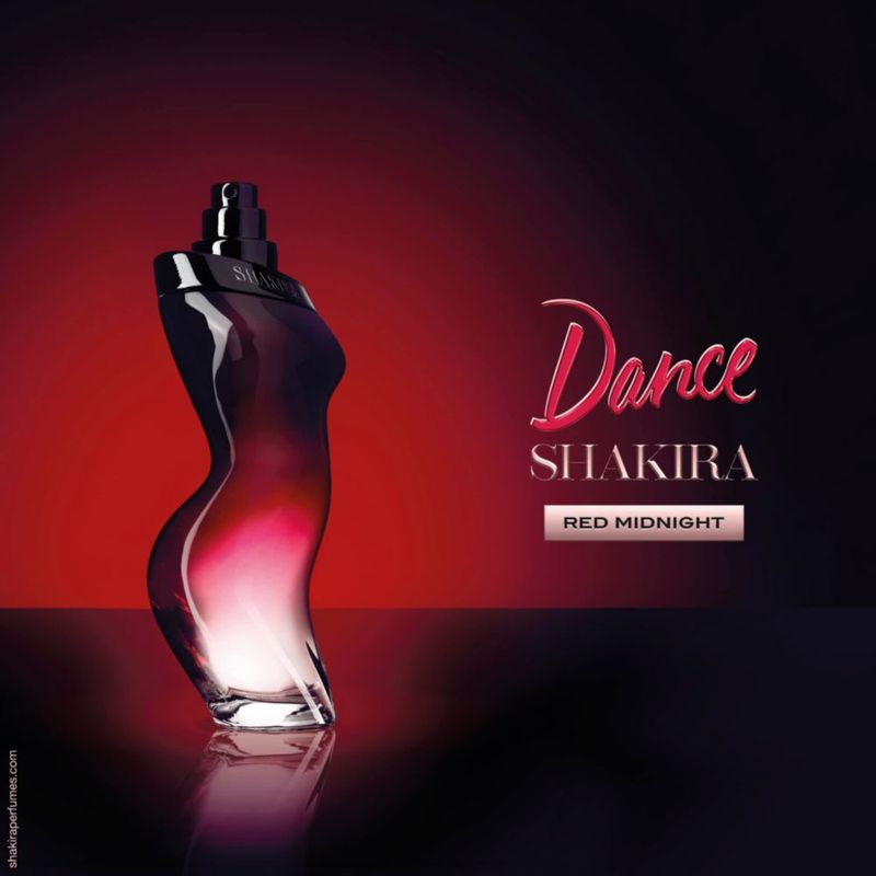 Perfume Shakira Dance Red Midnight Eau de Toilette 80 ml