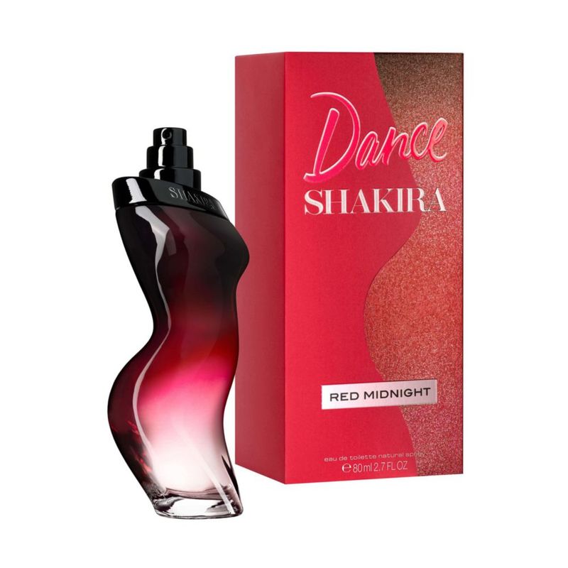 Perfume Shakira Dance Red Midnight Eau de Toilette 80 ml