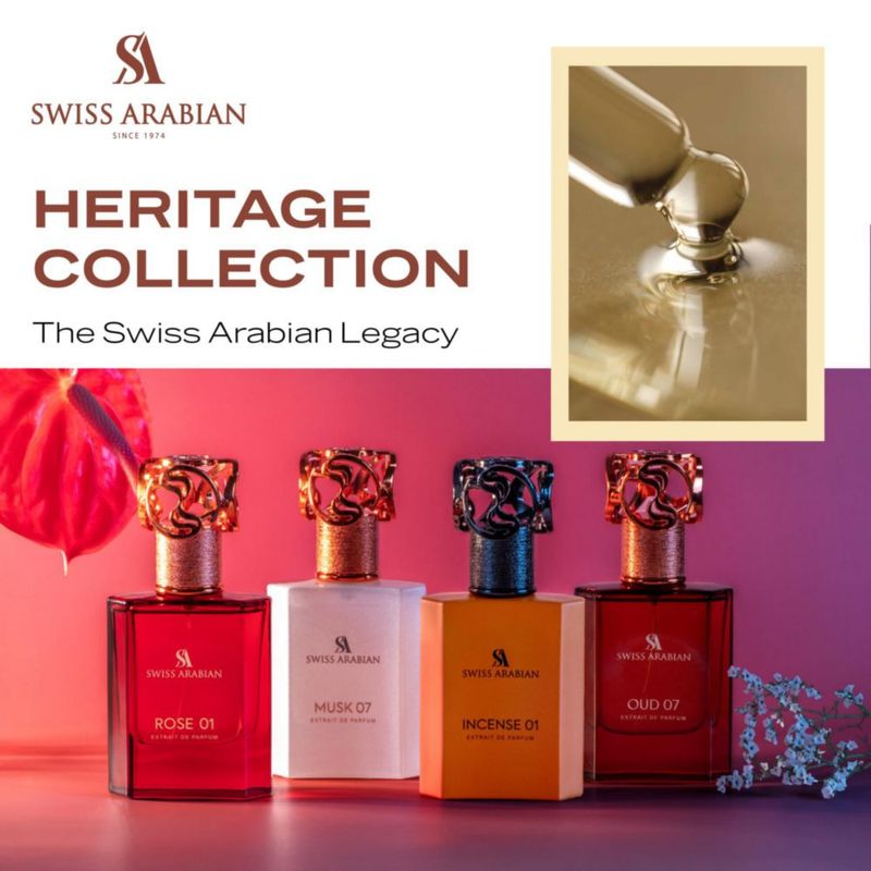Perfume Swiss Arabian Incense 01 Eau De Parfum para hombre 50 ml