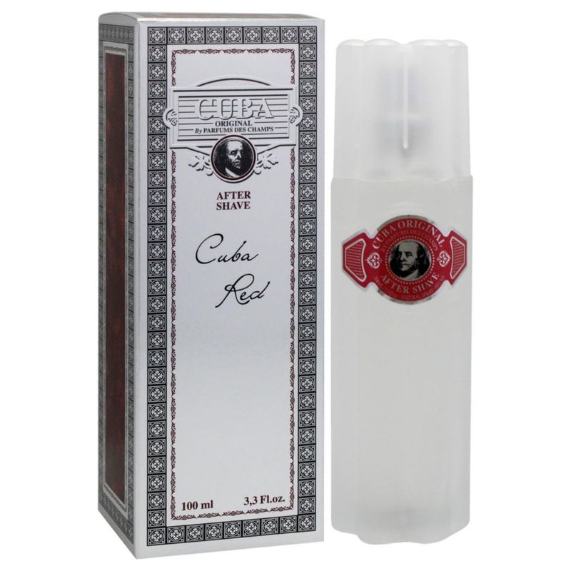 Crema para después del afeitado Cuba Red para hombre 100 ml