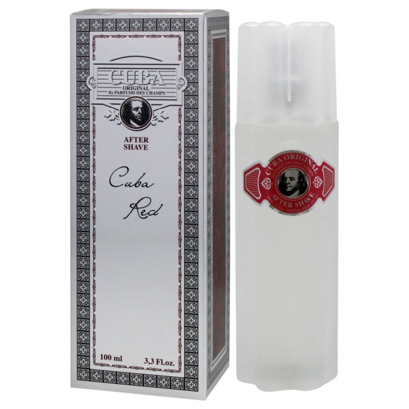 Crema para después del afeitado Cuba Red para hombre 100 ml