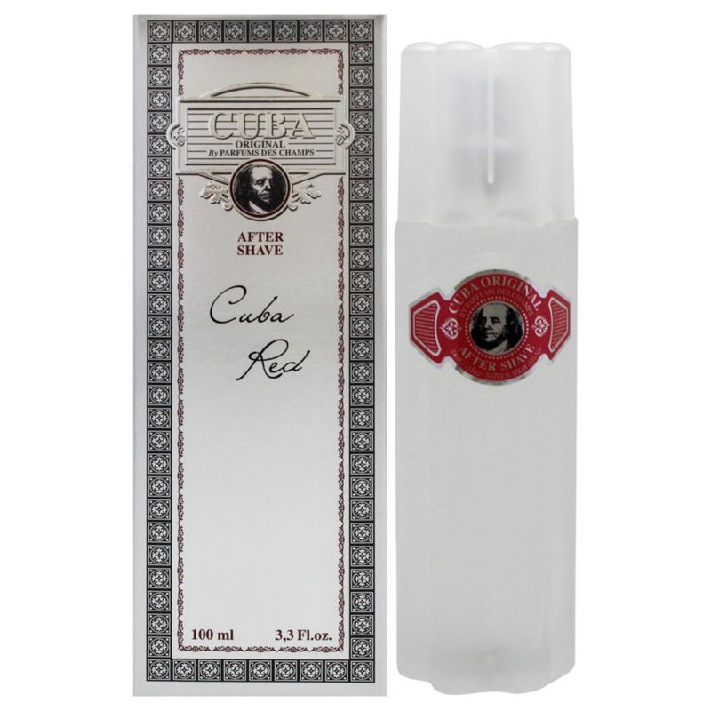 Crema para después del afeitado Cuba Red para hombre 100 ml