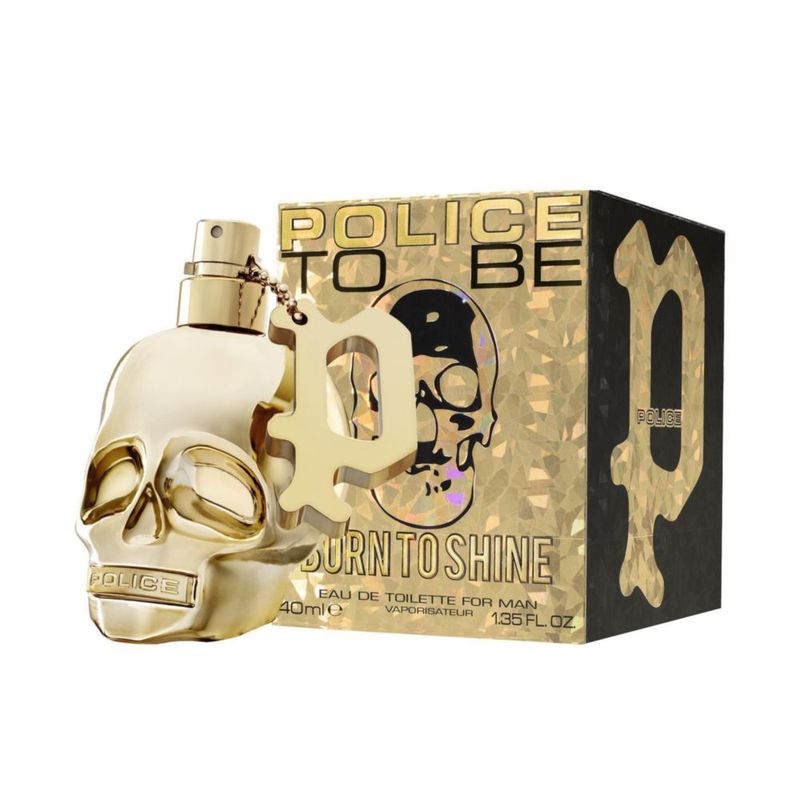 Perfume Police To Be Born To Shine EDT 40 ml para hombre