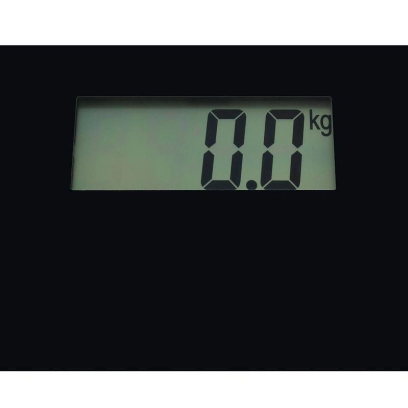 BASCULA DIGITAL  DE BAÑO SILVERLINE  CAPACIDAD MAXIMA DE 180KG COLOR  NEGRO