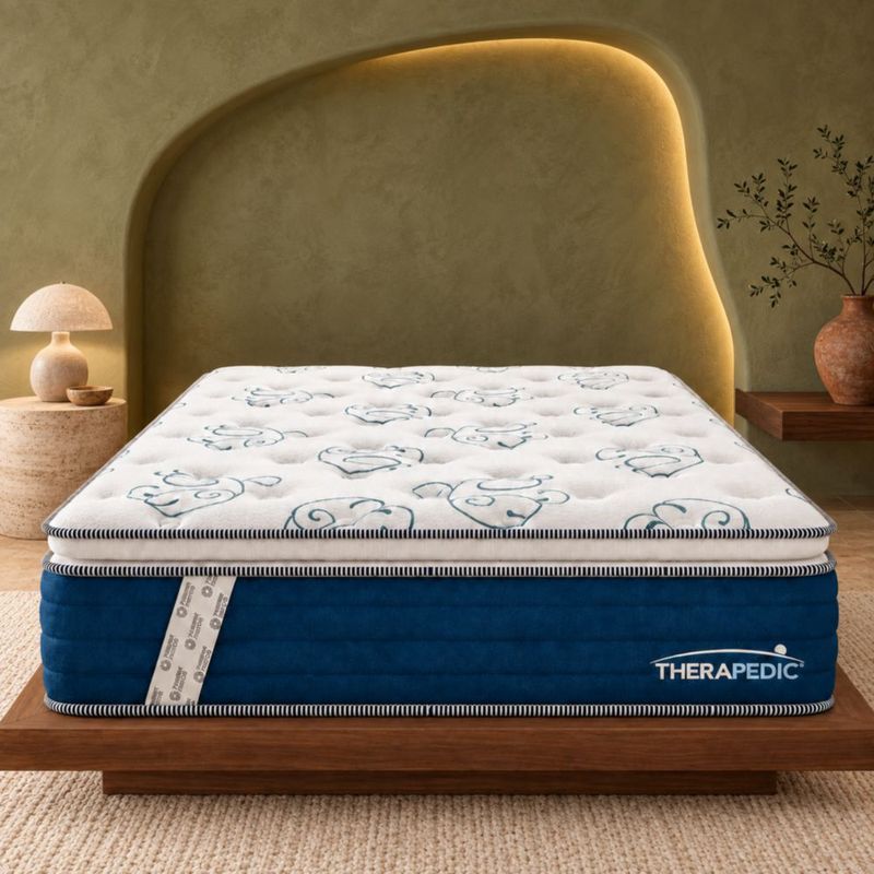 Colchon Therapedic Matrimonial Mar Royal Ultrafresh Confort