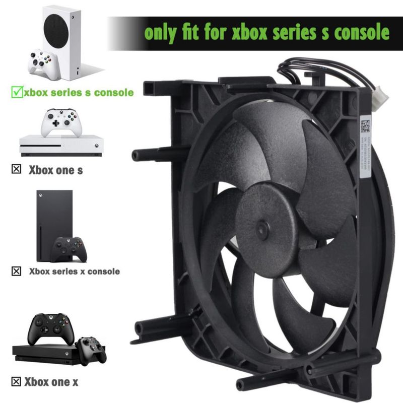 Ventilador de refrigeración interno Gorliskl para Xbox Series S (XSS)
