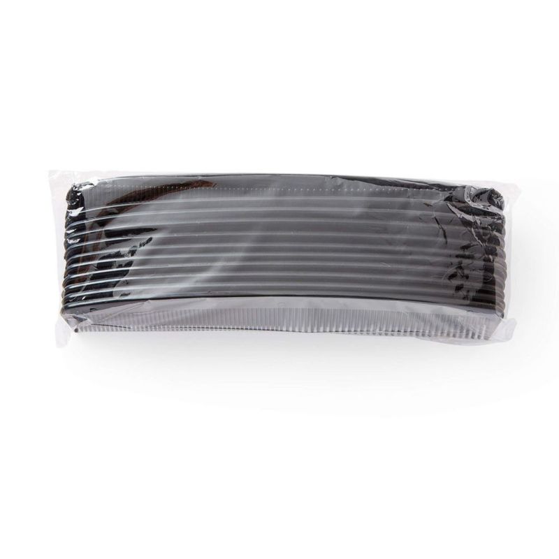 Peine de cabello Medline 18 cm negro 144 unidades
