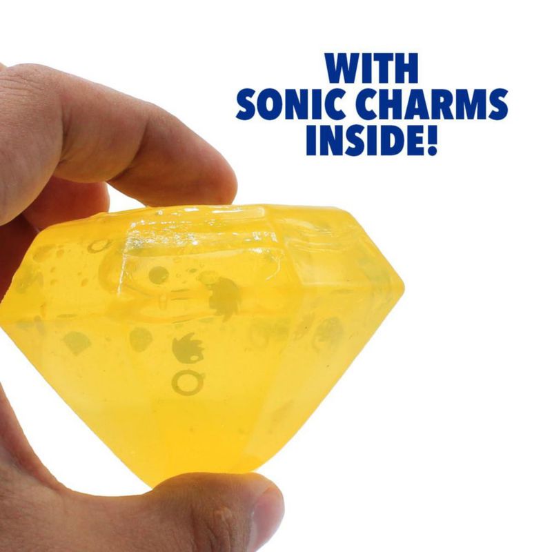 Juguete de Apretar Just Toys Sonic Jelly SquishMe (cubo de gelatina) Caja Sorpresa