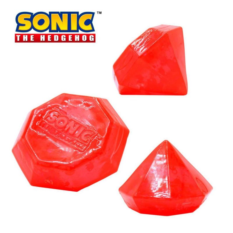 Juguete de Apretar Just Toys Sonic Jelly SquishMe (cubo de gelatina) Caja Sorpresa