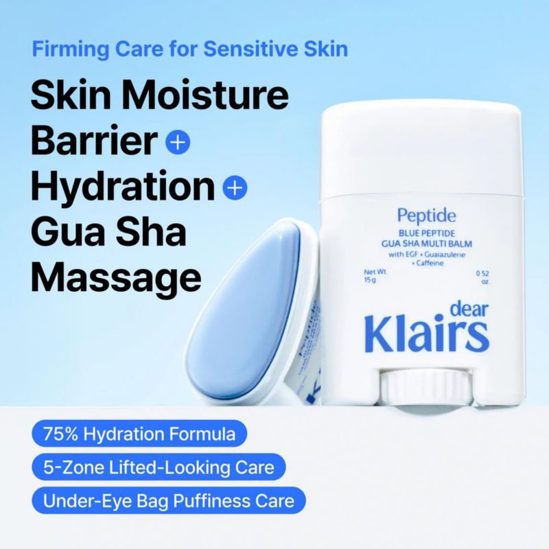 Bálsamo Multi Gua Sha Blue Peptide DearKlairs 15 g