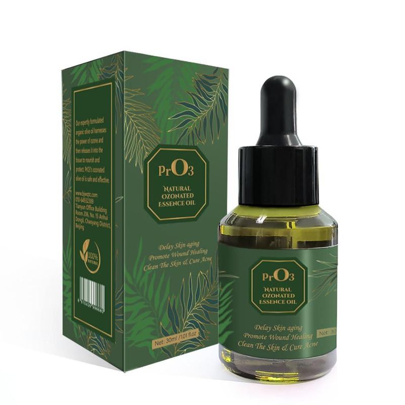 Aceite PrO3 de Girasol Ozonado 30 ml en Botella de Vidrio