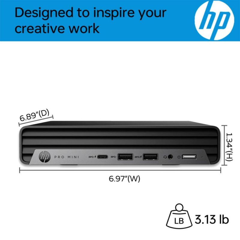 Mini PC HP Pro i7-12700T 16 GB 1 TB SSD Windows 11 Pro