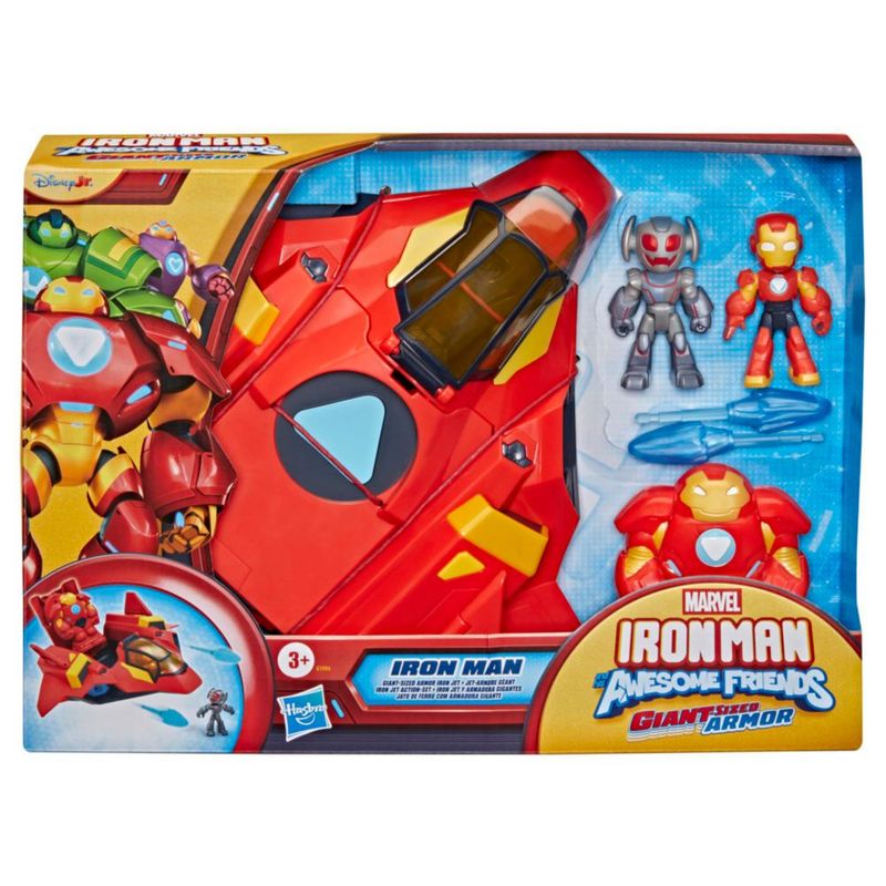 Figura de acción Marvel Iron Man Jet 76 cm (3 pulgadas)
