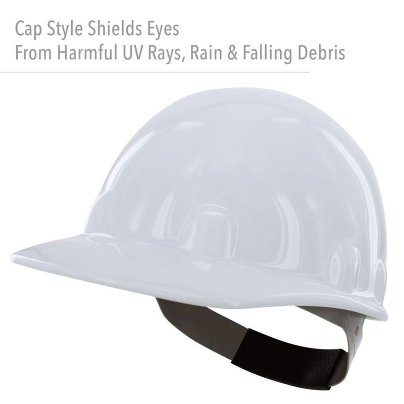 Casco de seguridad FIBRE-METAL SuperEight de 8 puntos con ajuste de matraca naranja