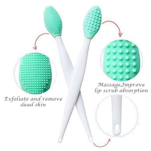 Cepillo Exfoliante de Labios YOUKOOL 2 pzs de silicona doble cara